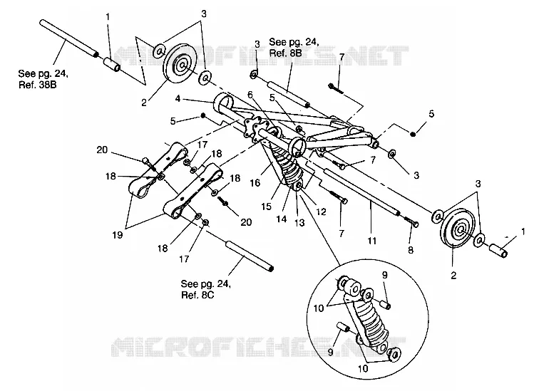 BRAS DE SUSPENSION AVANT RXL TOURING 0940869 (4925062506026A)