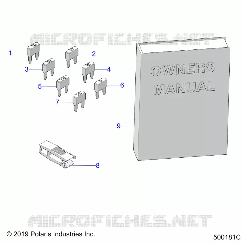 REFERENCE, MANUEL DU PROPRIETAIRE AND TOOL KIT
