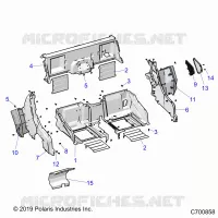 CARROSSERIE ARRIERE CLOSEOFF AND FENDERS
