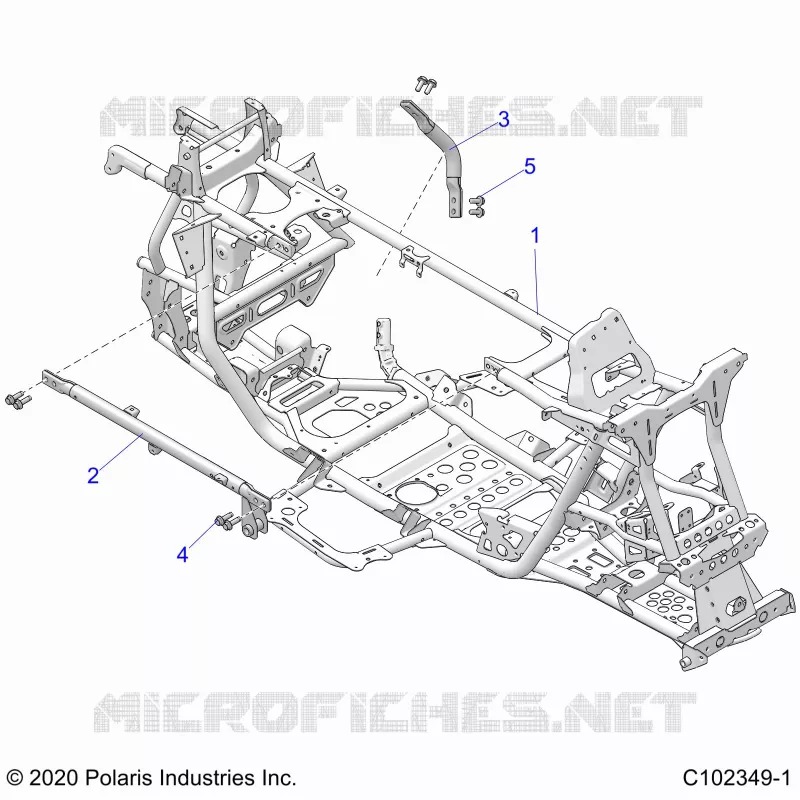 CHASSIS, MAIN CADRE