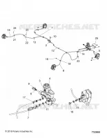 BRAKES, LINES AND MAITRE CYLINDRE