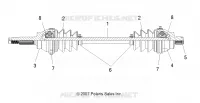 SYSTÈME DE TRANSMISSION, ARBRE DE TRANSMISSION ARRIERE