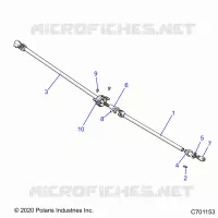 SYSTÃˆME DE TRANSMISSION, PROP SHAFT