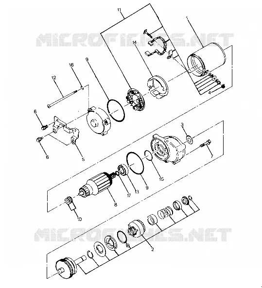 DEMARREUR ASSEMBLY (4916331633035A)