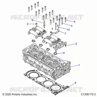 ENGINE, CULASSE