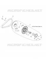 SYSTÈME DE TRANSMISSION, SECONDARY CLUTCH