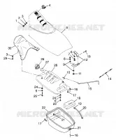 COFFRE AVANT SL 780 B974088 and Intl. SL 780 I974088 (4940924092A008)