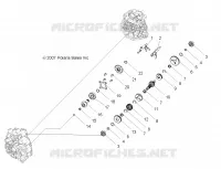 SYSTÈME DE TRANSMISSION PONT PRINCIPAL INTERNALS