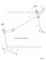 SUSPENSION, BARRE STABILISATRICE AVANT
