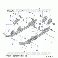 SUSPENSION ARRIERE AND TRACK