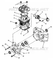 CARTERS MOTEUR and CYLINDRE STARLITE 0943427 (4924992499032A)