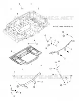 CARROSSERIE ARRIERE BOX FRAME AND PIVOT