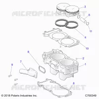 CYLINDRE AND PISTON