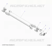 SYSTÃˆME DE TRANSMISSION, REAR PROP SHAFT