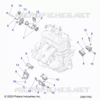 MOTEUR, MOUNTING & LONG BLOCK