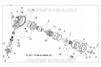 SYSTÈME DE TRANSMISSION, FRONT PONT INTERNALS