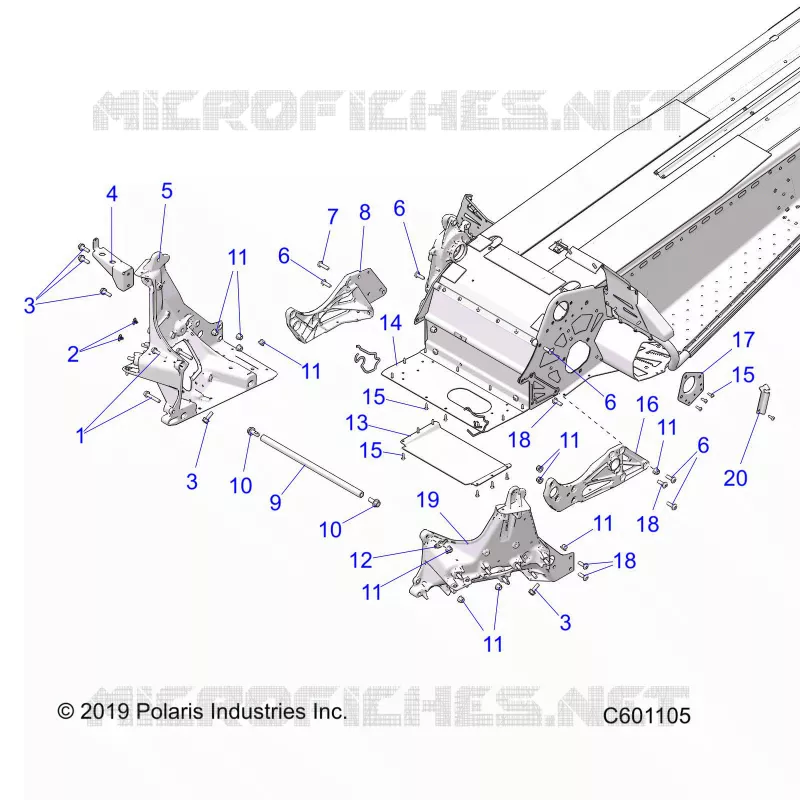 CHASSIS, BULKHEAD ASM.