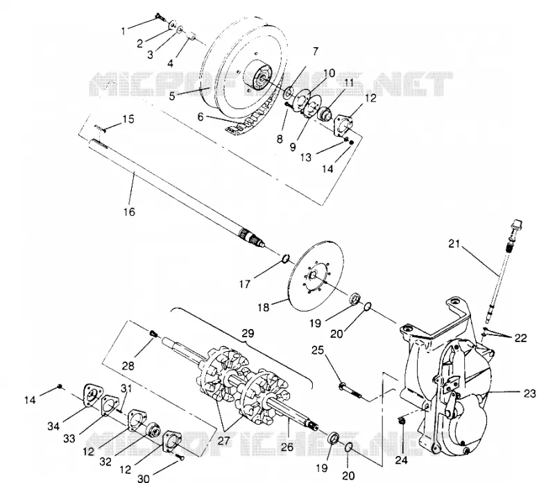 SYSTÈME DE TRANSMISSION CLASSIC 0963865 (4935383538B009)