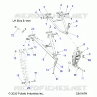 TRIANGLES SUSPENSIONS AVANT 