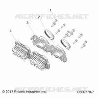 ENGINE, REED VALVE AND CORPS DE PAPILON ADAPTOR