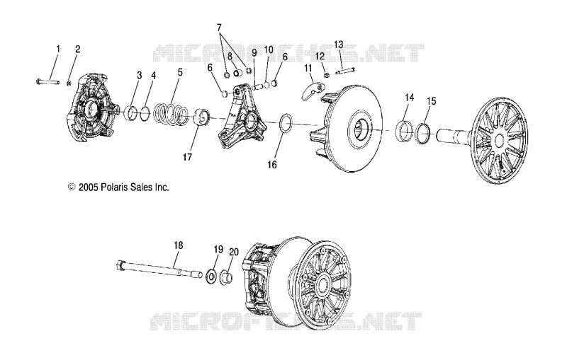 EMBRAYAGE DE TRANSMISSION