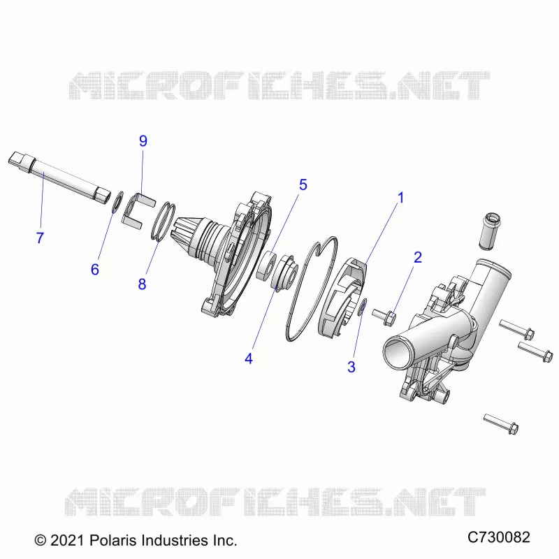 MOTEUR, WATERPUMP