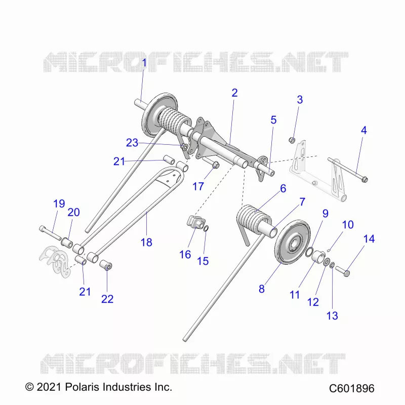 SUSPENSION, BRAS DE SUSPENSION ARRIERE