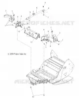 CHASSIS, AMORTISSEUR TOWERS