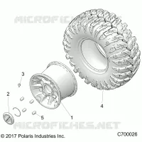 ROUES, REAR