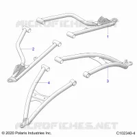 SUSPENSION AVANT A-ARMS