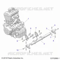 MOTEUR, MOUNTING & LONG BLOCK