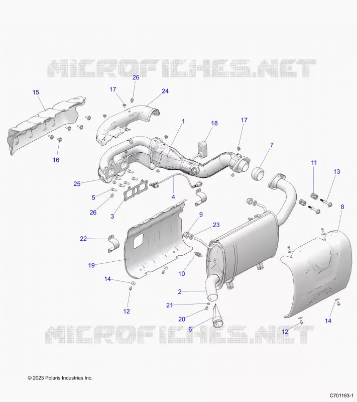 ENGINE, ECHAPPEMENT