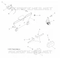 CLIGNOTANTSS, HORN and LICENSE PLATE LIGHT