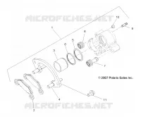 BRAKES, ETRIER DE FREIN ARRIERE