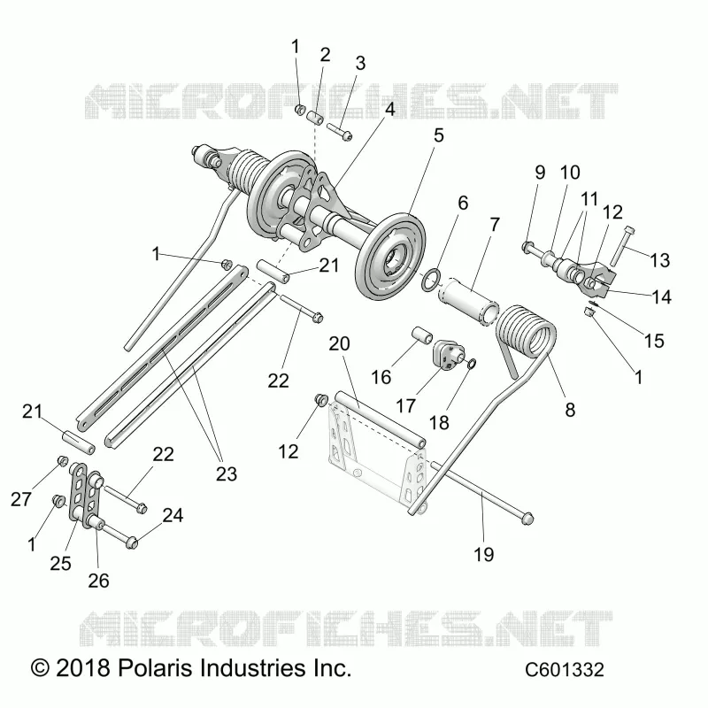 SUSPENSION, BRAS DE SUSPENSION ARRIERE