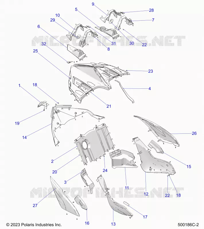 CARROSSERIE ARRIERE
