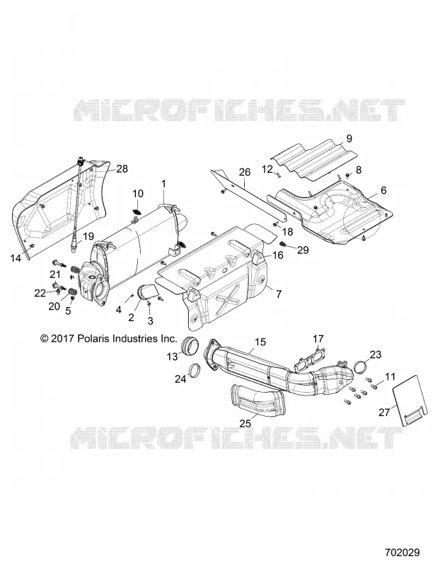 ENGINE, ECHAPPEMENT