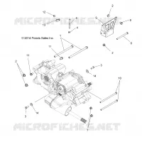 SYSTÈME DE TRANSMISSION, MAIN GEARCASE MOUNTING