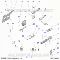 ELECTRICITE, WIRE HARNESS COMPONENTS, AND LICENSE PLATE