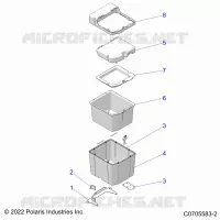 CARROSSERIE ARRIERE STORAGE BOX