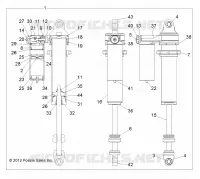 SUSPENSION ARRIERE AMORTISSEUR (7043938)