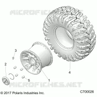 ROUES, REAR