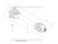 DRIVE TRAIN, ARBRE DE TRANSMISSION, REAR