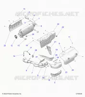ENGINE, ECHAPPEMENT