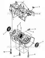 CARTERS MOTEUR ASSEMBLY CLASSIC TOURING E942875 (49274027400038)