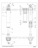 SUSPENSION, AMORTISSEUR AVANT INTERNALS