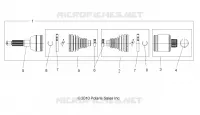 SYSTÈME DE TRANSMISSION, ARBRE DE TRANSMISSION ARRIERE