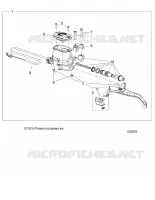 FREIN AVANT BRAKE LEVER AND MASTER CYLINDER