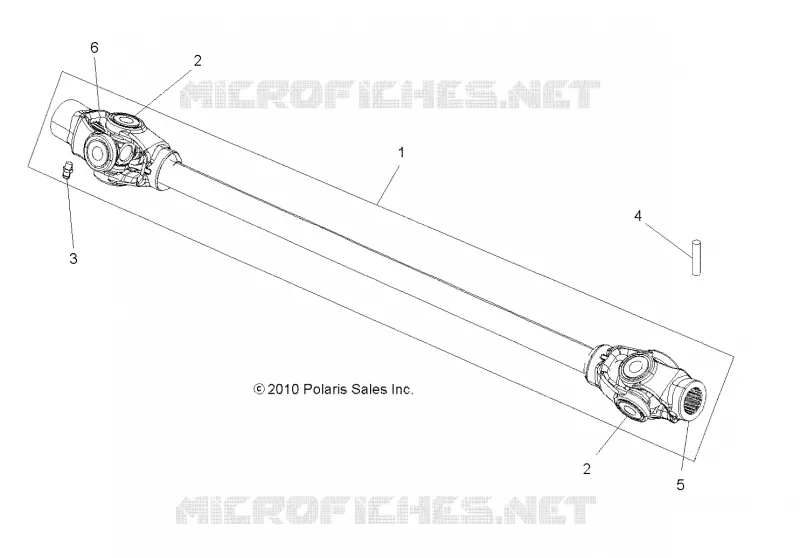 SYSTÈME DE TRANSMISSION, ARBRE DE TRANSMISSION, FRONT