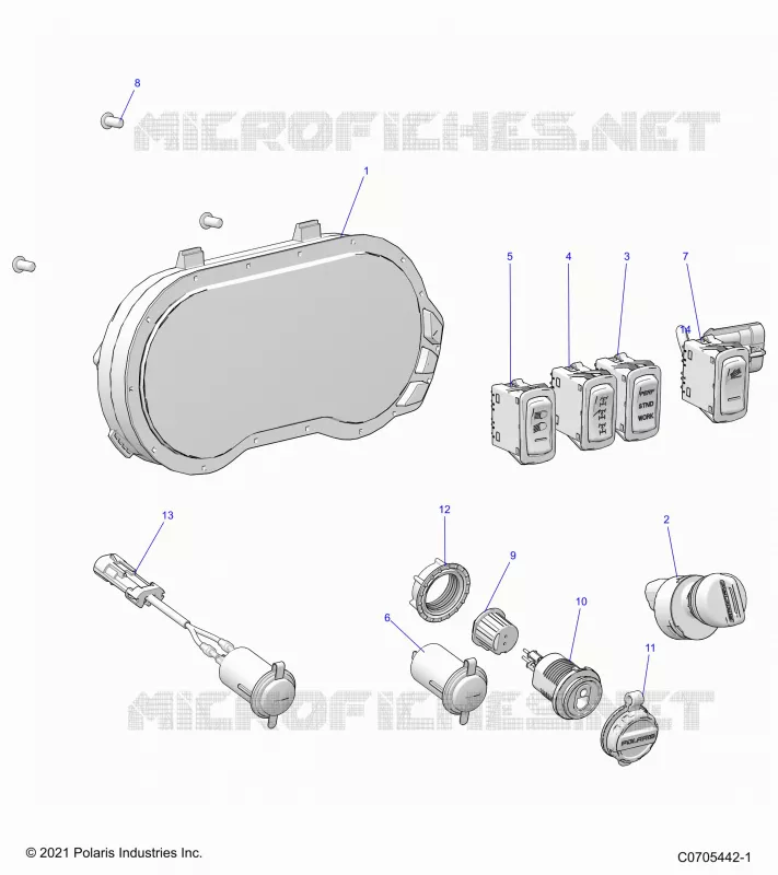 ELECTRICITE, DASH INSTRUMENTS